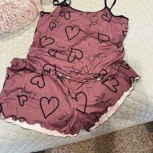 Shein Pajama set.  NWOT.  Never worn.  Size XL, fits like a Medium.